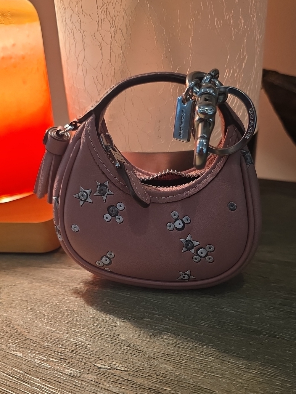 Coach Joni Bag Charm Coin Case